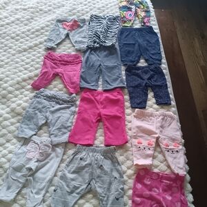 Colorful Baby Leggings Set